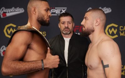 CW 146 WEIGH-IN RESULTS: Two Title Fights Headline