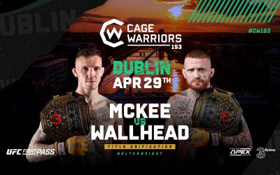 McKee vs Wallhead set for CW 153 in Dublin
