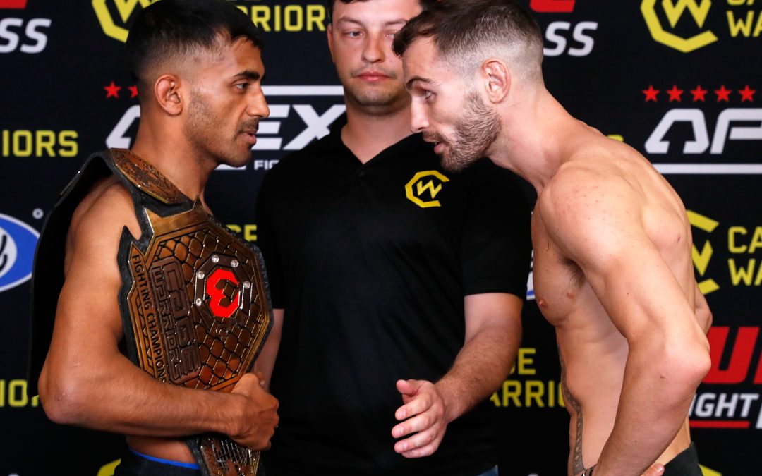 Cage Warriors 158 Weigh-in Results