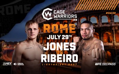 Mason Jones vs Alexandre Ribeiro set for CW 158: Rome