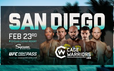 Initial Batch of Fighters Announced for CW San Diego