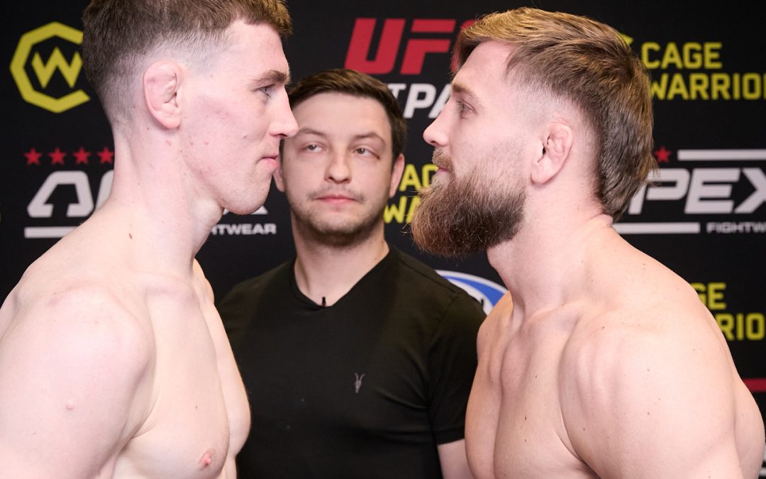 Cage Warriors 170 – Weigh-in Results