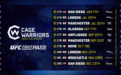 Cage Warriors Confirm Full 2024 Schedule