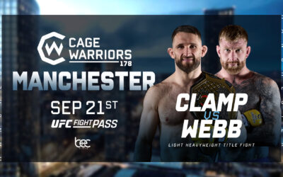 Clamp vs Webb Title Bout Set for CW 178: Manchester