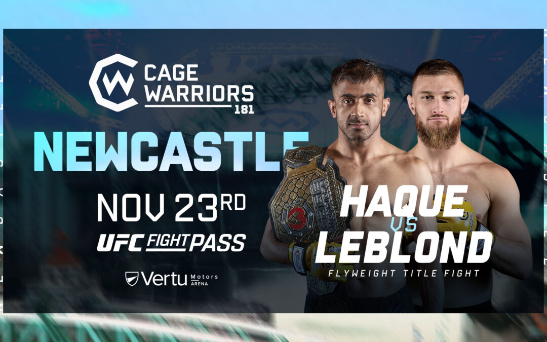 BREAKING: FW TITLE FIGHT CONFIRMED FOR NEWCASTLE!