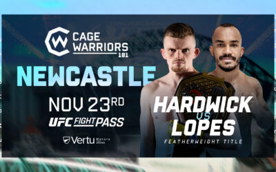 CW 181 – Final Card & Broadcast Details