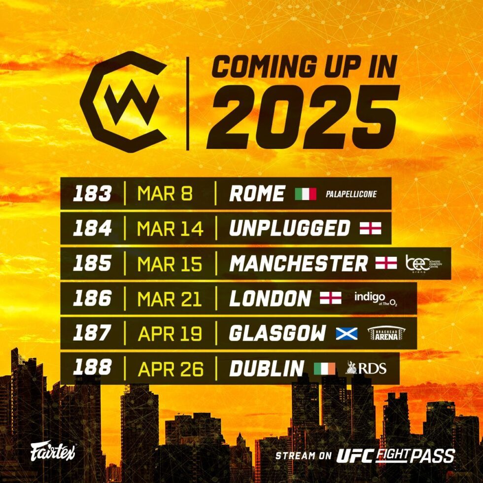 cage-warriors-2025-first-dates-revealed-cage-warriors