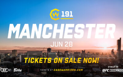 Cage Warriors Returns to Manchester on June 29th!
