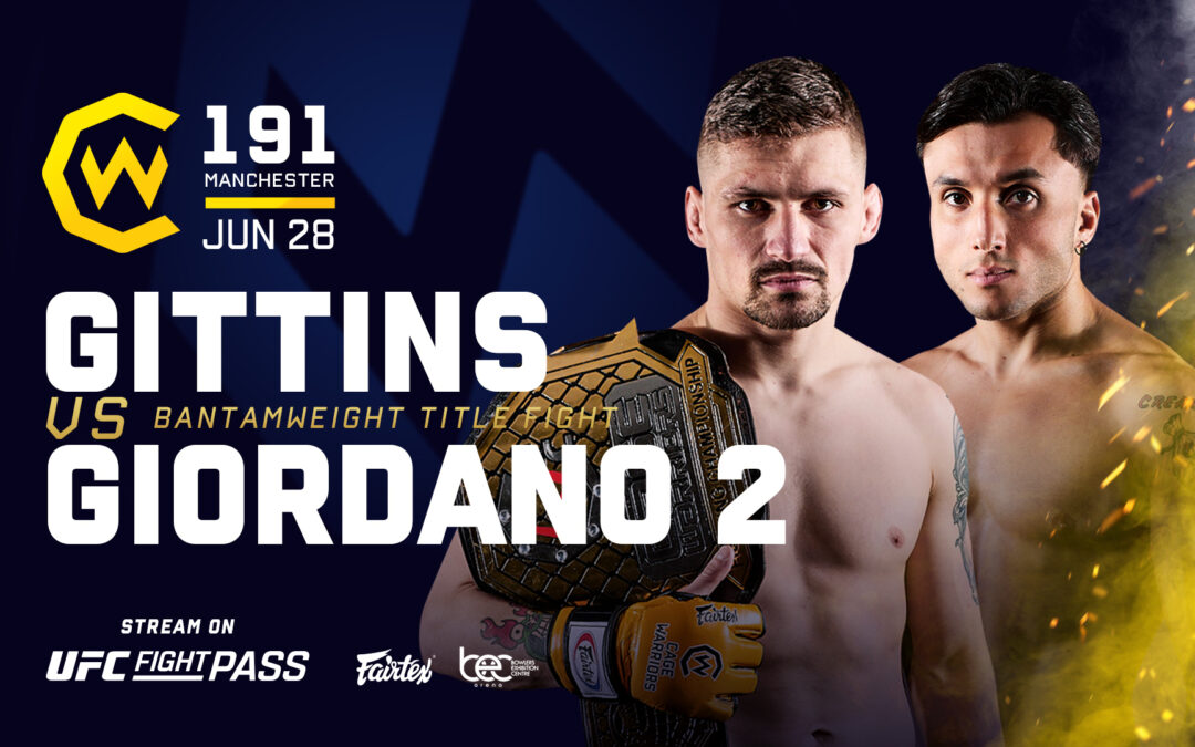 Gittins vs Giordano 2 Set for CW: Manchester
