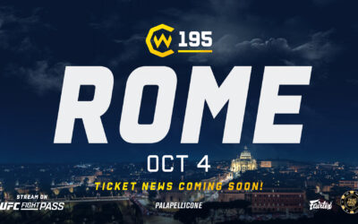 Cage Warriors Announce Return to Rome for CW 195