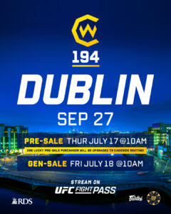 CW 194: Dublin - Pre Sale 4x5
