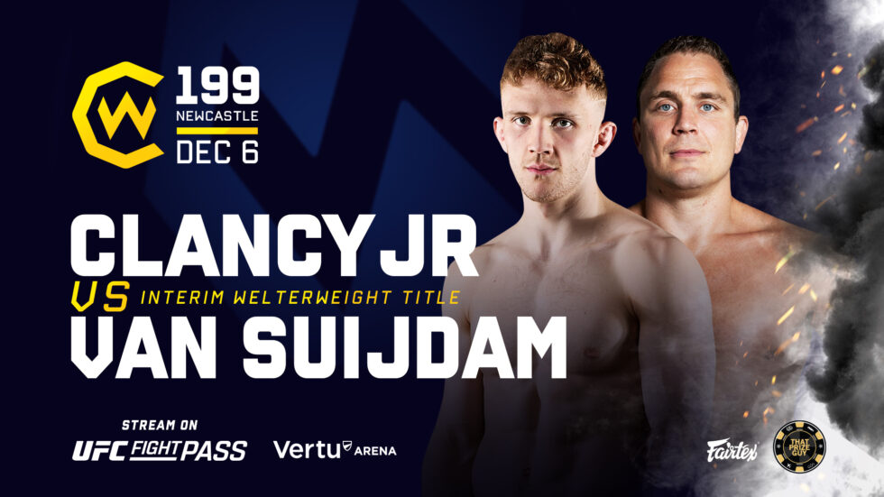 Clancy vs van Suijdam Title Bout Set for CW 199 | Cage Warriors