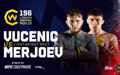 Vucenic Draws Merjoev for Cage Warriors London Return