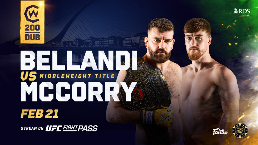 Dario Bellandi vs. Paddy McCorry - CW 200 Dublin
