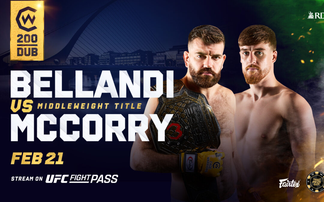 Dario Bellandi vs. Paddy McCorry - CW 200 Dublin