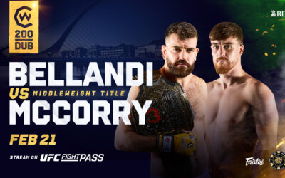 Bellandi vs McCorry Title Bout Added to CW 200!