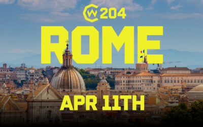 CW 204 Rome Official Card & Broadcast Times
