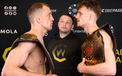 CW 205 GLASGOW OFFICIAL WEIGH-IN RESULTS