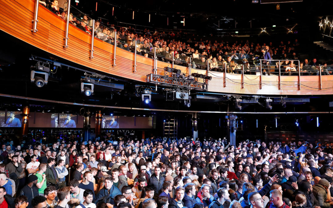 Cage Warriors London crowd at indigo at the O2