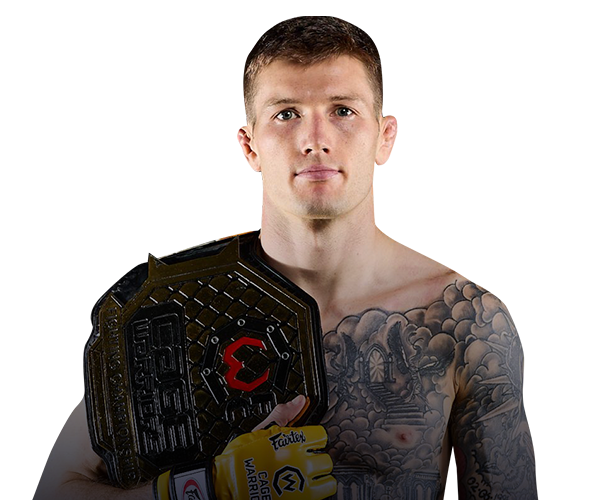 Ieuan Davies with Cage Warriors Belt