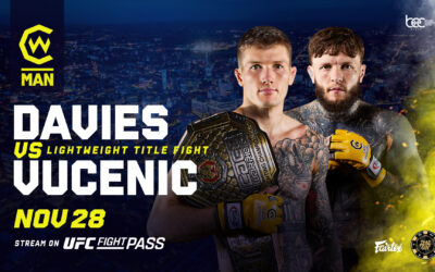 Ieuan Davies To Defend Lightweight Title Against Jordan Vucenic At CW Manchester